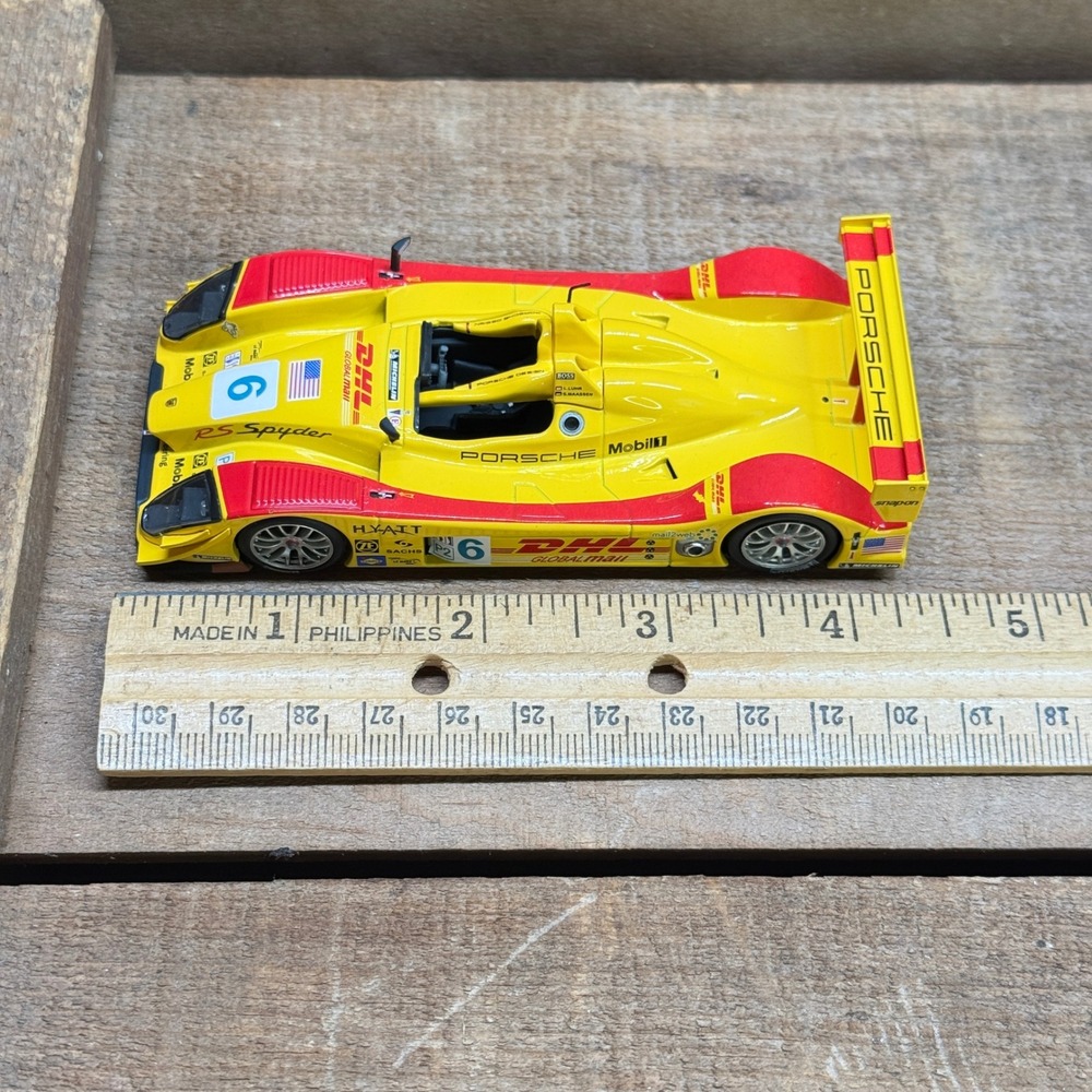 Minichamps Porsche RS Spyder DHL 6 Pauls Model Art 1:43 Diecast Car ALMS 2006 - Picture 7 of 9